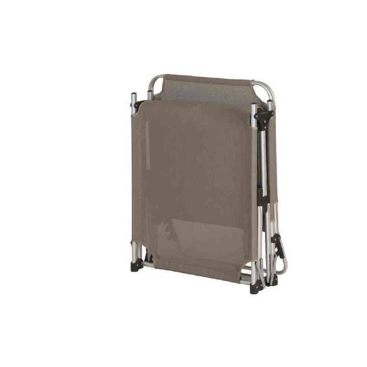 SIENA GARDEN Dreibeinliege XXL, silber taupe